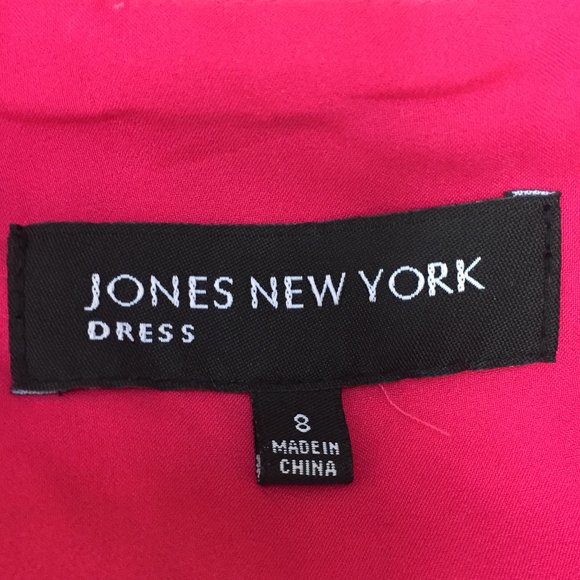 Sheath Dress. sz 8 - Fuchsia - Picture 7 of 14